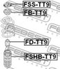 FORD 1434150 Protective Cap/Bellow, shock absorber